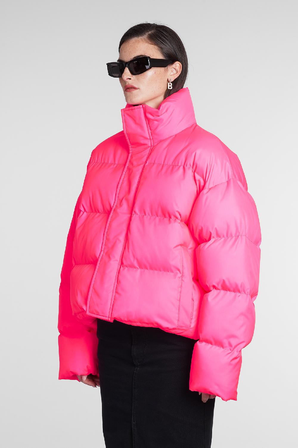 Deliberti Balenciaga Piumino in poliestere rosa cod. 386195 - Deliberti The Luxury Shopping Spedizione Gratuita