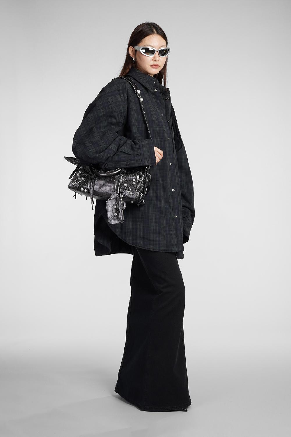 Deliberti Balenciaga Gonna in cotone nero cod. 383720 - Deliberti The Luxury Shopping Shopping Online