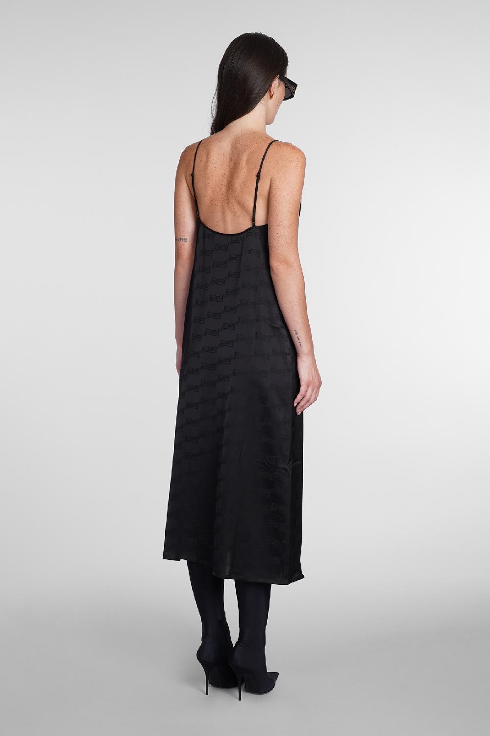 Deliberti Balenciaga Abito in viscosa nera cod. 386214 - Deliberti The Luxury Shopping Offerta