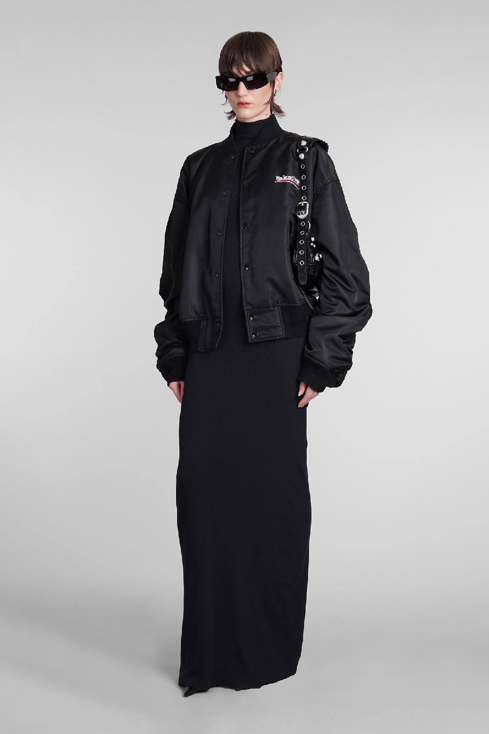 Deliberti Balenciaga Bomber in poliammide nera cod. 398345 - Deliberti The Luxury Shopping Online