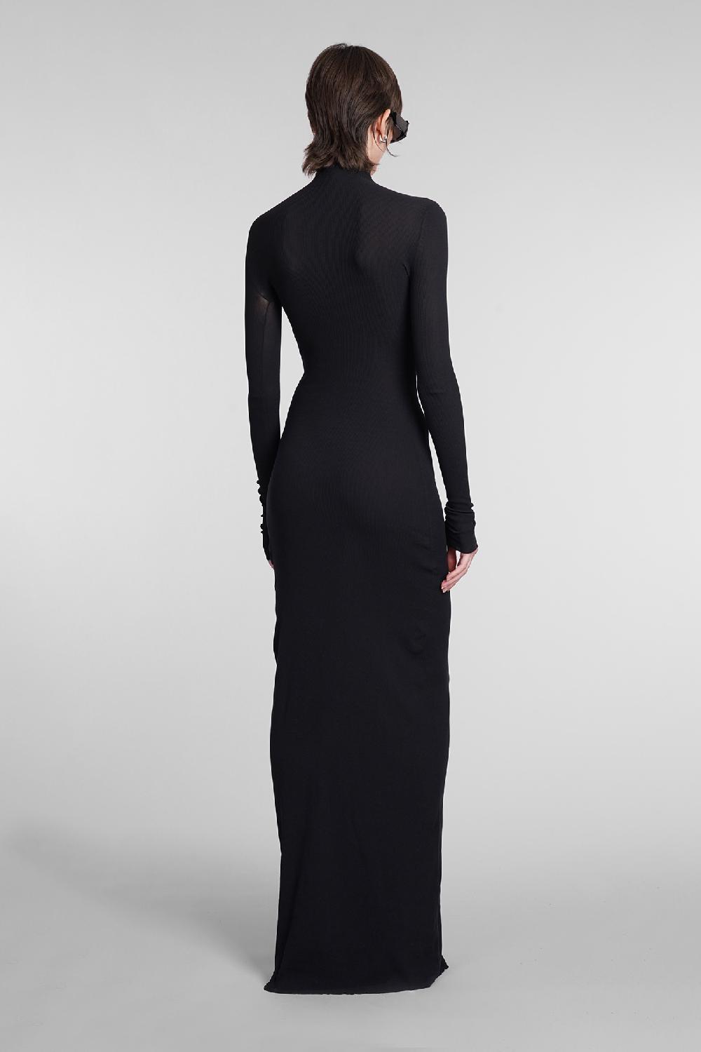 Deliberti Balenciaga Abito in poliammide nera cod. 398344 - Deliberti The Luxury Shopping Outlet