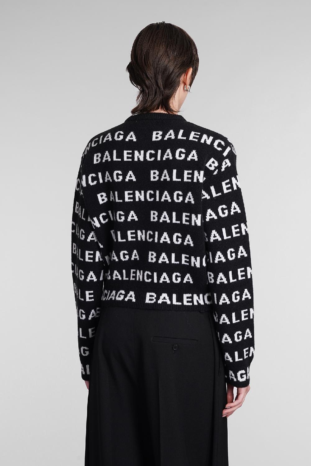 Deliberti Balenciaga Maglia in lana nera cod. 393401 - Deliberti The Luxury Shopping Offerte