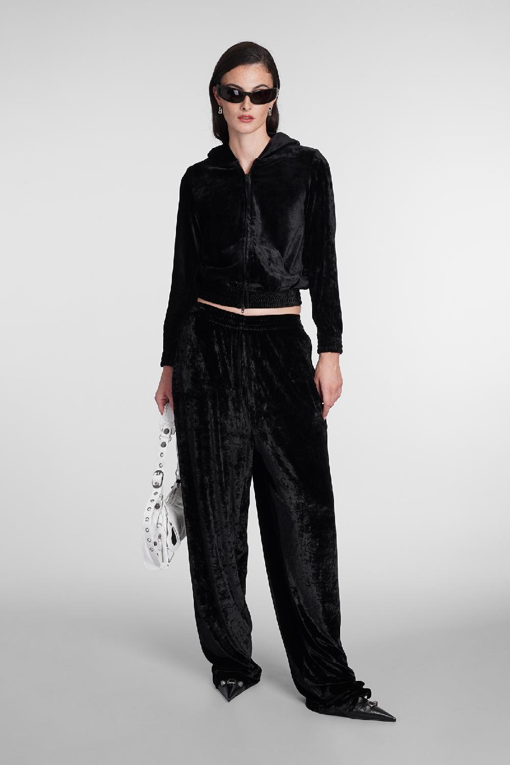 Deliberti Balenciaga Felpa in viscosa nera cod. 386190 - Deliberti The Luxury Shopping Italia