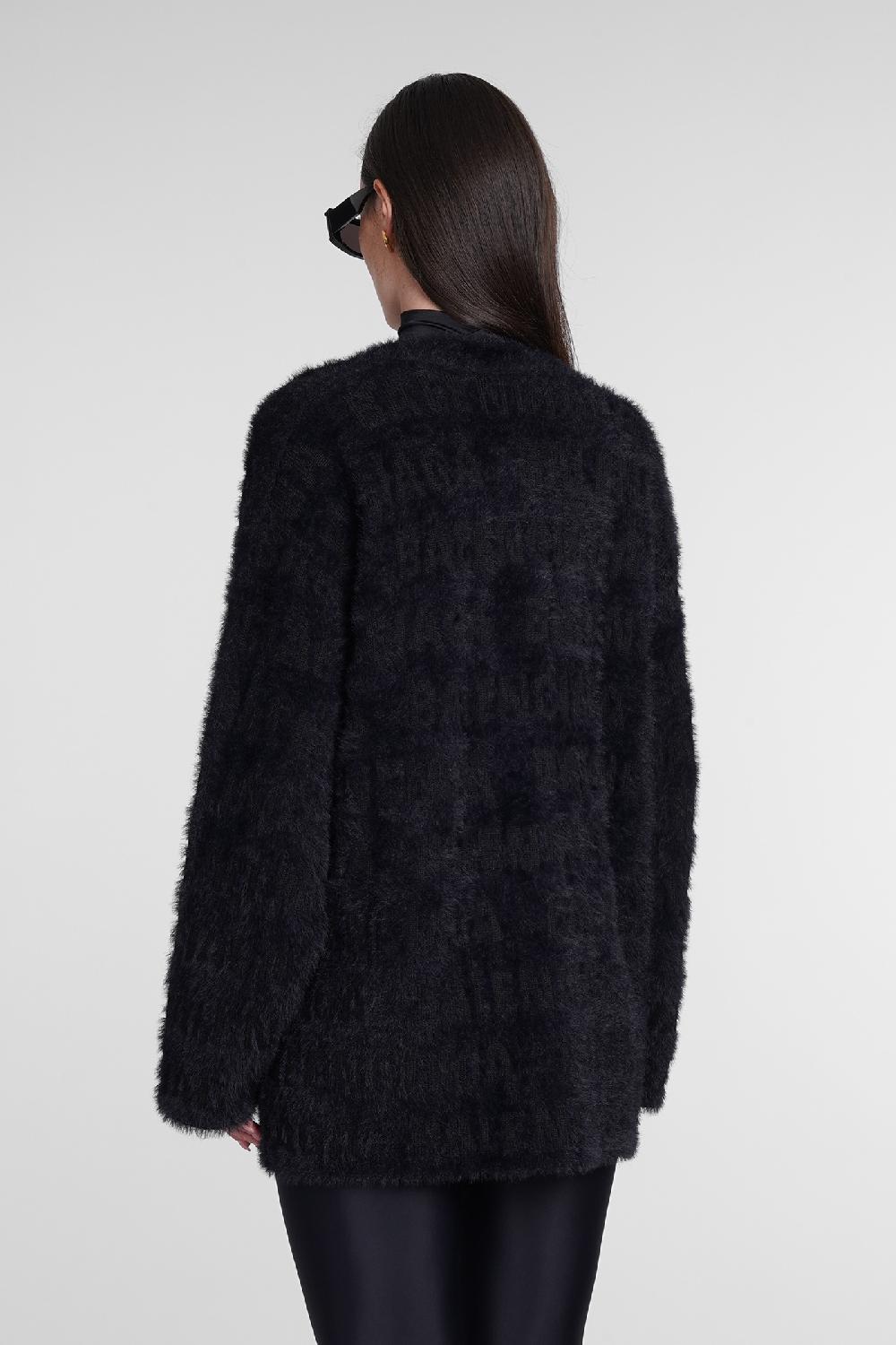 Deliberti Balenciaga Cardigan in lana nera cod. 386194 - Deliberti The Luxury Shopping 2025