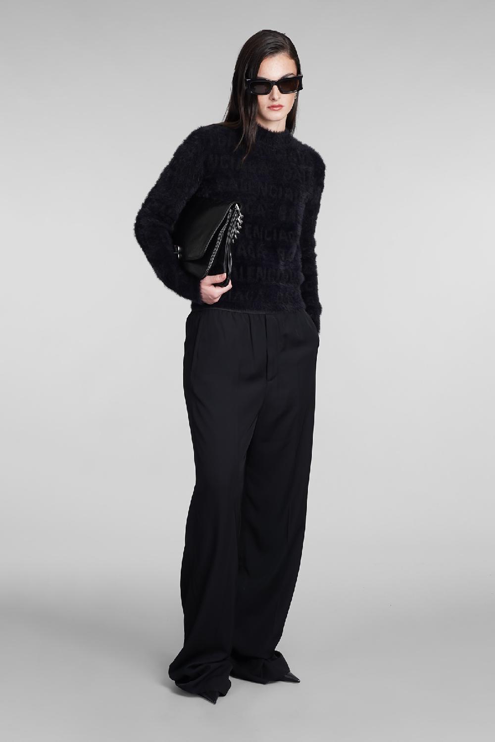 Deliberti Balenciaga Maglia in lana nera cod. 390877 - Deliberti The Luxury Shopping Nuovo