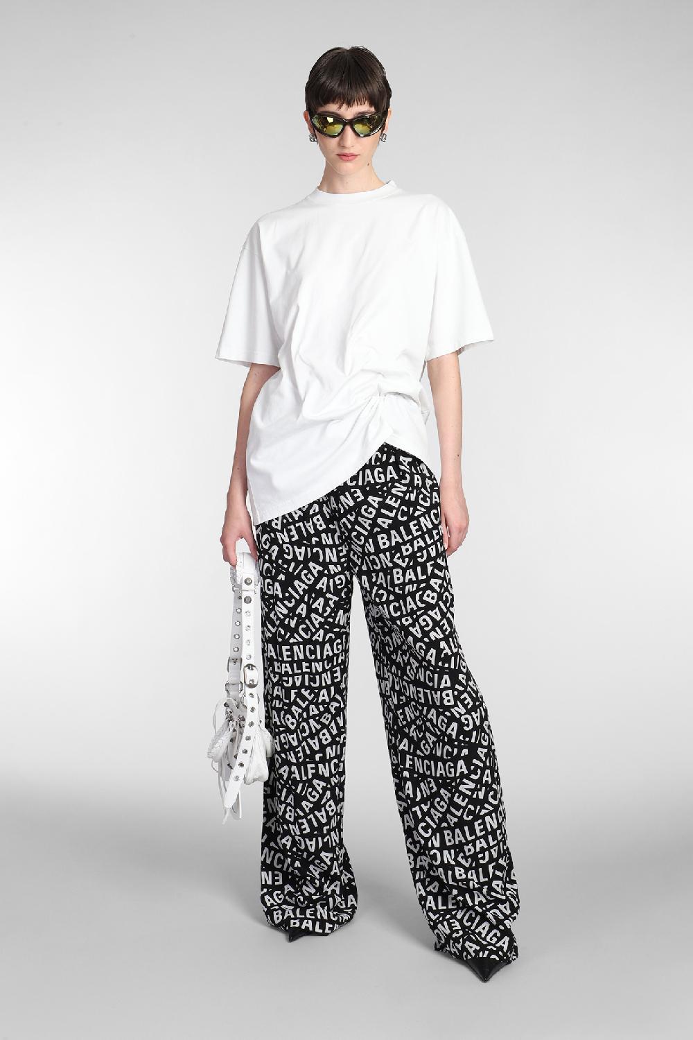 Deliberti Balenciaga T-shirt in cotone bianco cod. 381738 - Deliberti The Luxury Shopping Qualità Garantita