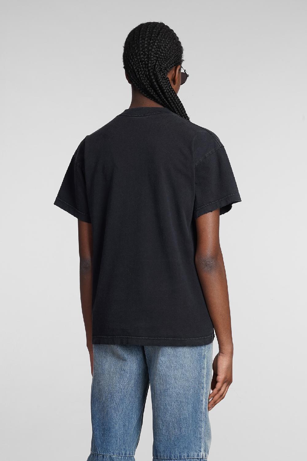 Deliberti Balenciaga T-shirt in cotone nero cod. 362937 - Deliberti The Luxury Shopping Promozione Limitata