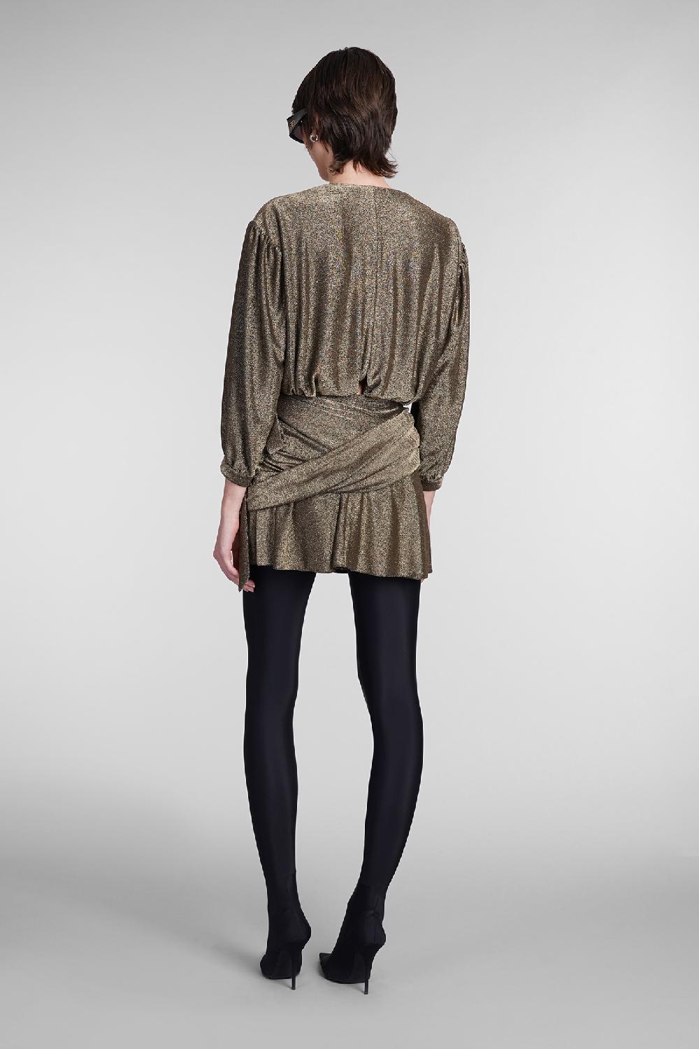 Deliberti Balenciaga Abito in viscosa oro cod. 393393 - Deliberti The Luxury Shopping Prezzo Ridotto