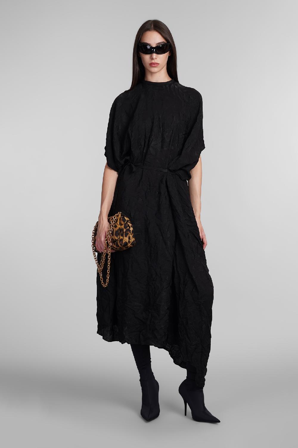 Deliberti Balenciaga Abito in seta nera cod. 406056 - Deliberti The Luxury Shopping Convenienza