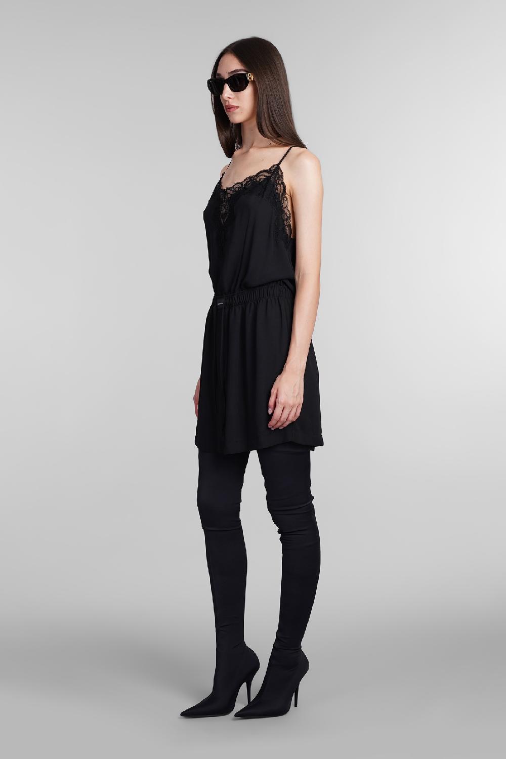 Deliberti Balenciaga Abito in poliestere nero cod. 406057 - Deliberti The Luxury Shopping Novità