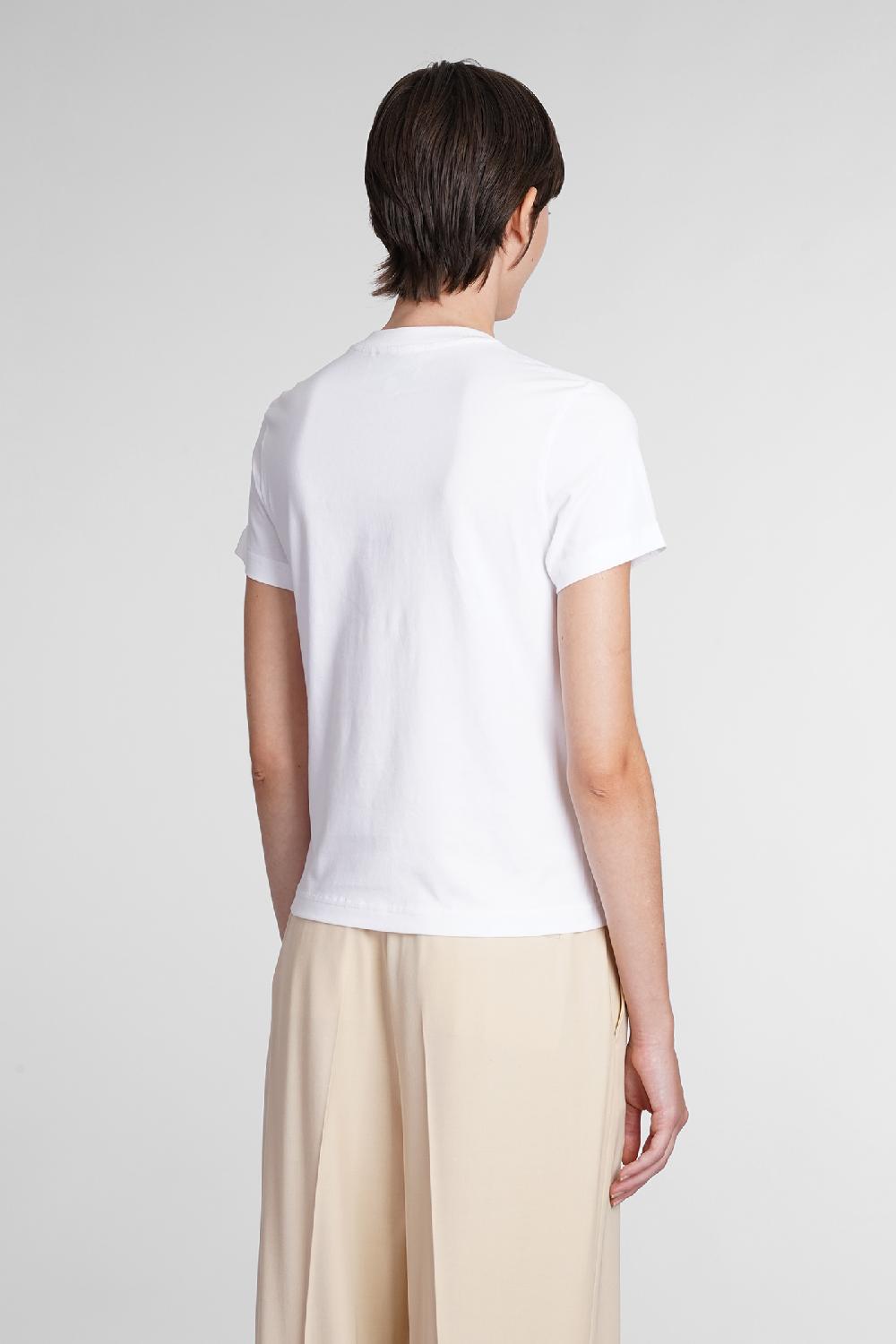 Deliberti Casablanca T-shirt in cotone bianco cod. 384569 - Deliberti The Luxury Shopping Economico