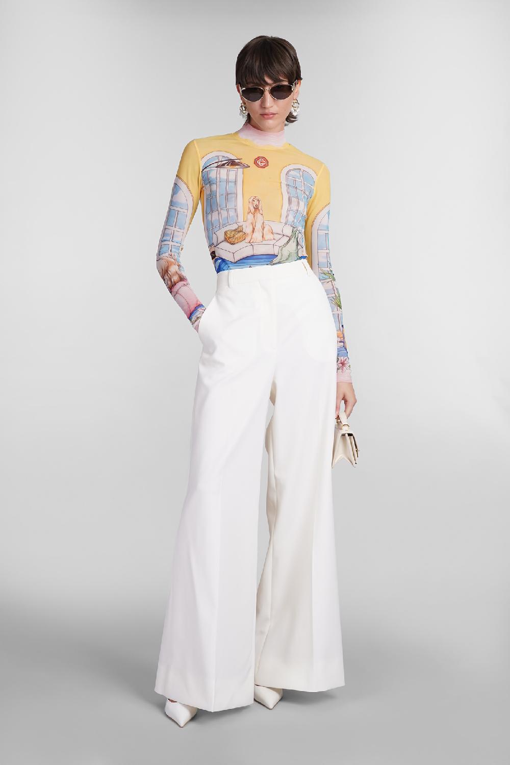 Deliberti Casablanca Topwear in poliestere multicolor cod. 402437 - Deliberti The Luxury Shopping In Vendita