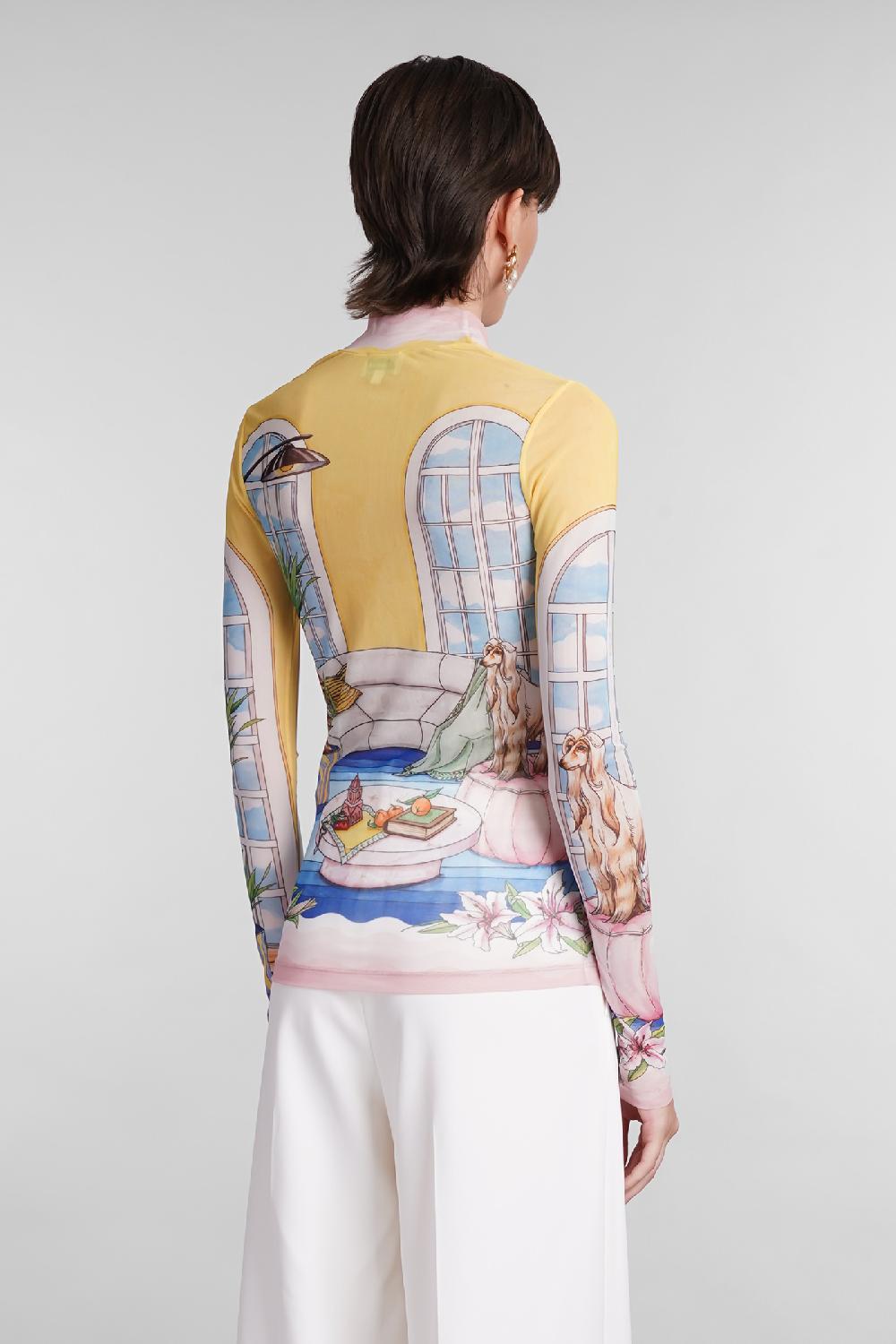 Deliberti Casablanca Topwear in poliestere multicolor cod. 402437 - Deliberti The Luxury Shopping In Vendita