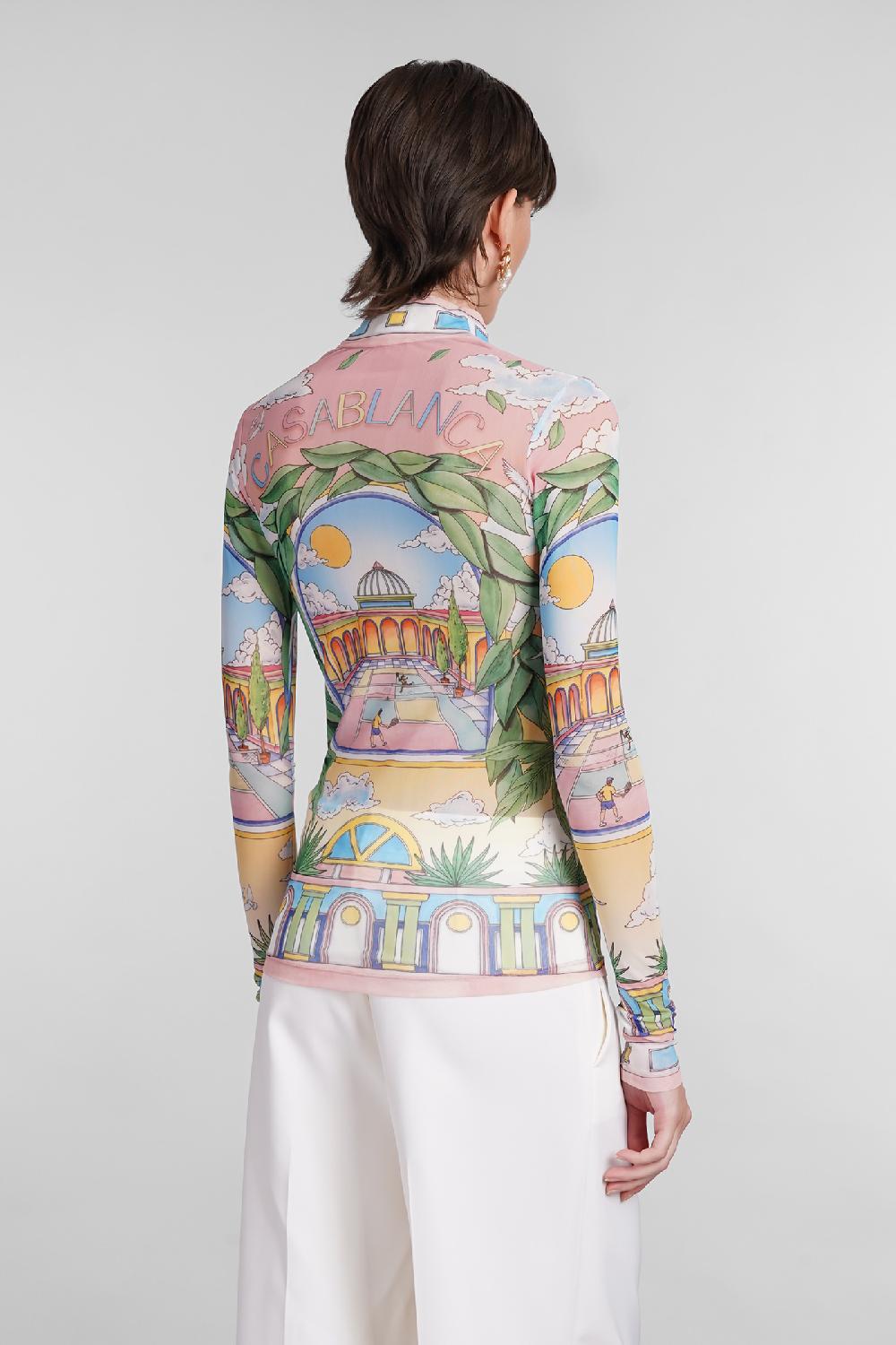 Deliberti Casablanca Topwear in poliestere multicolor cod. 402438 - Deliberti The Luxury Shopping Saldi