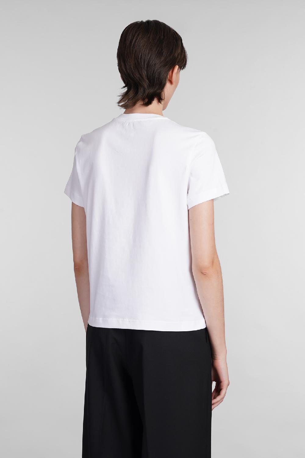 Deliberti Casablanca T-shirt in cotone bianco cod. 402439 - Deliberti The Luxury Shopping Offerte
