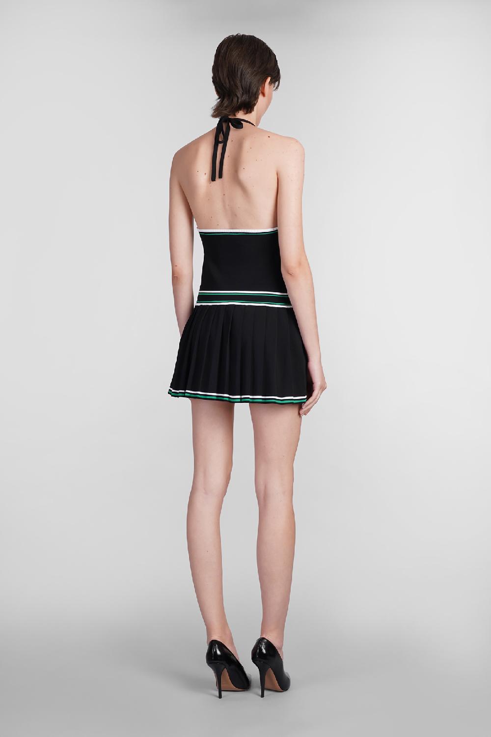 Deliberti Casablanca Abito in viscosa nera cod. 402442 - Deliberti The Luxury Shopping Vendita Economica