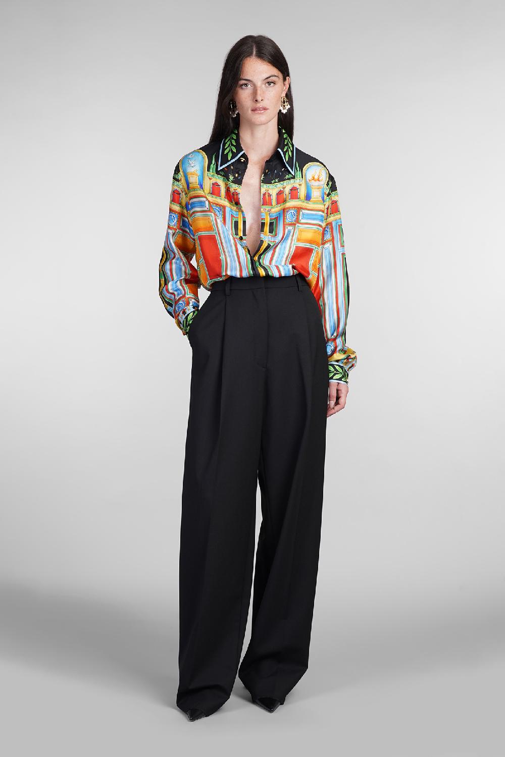 Deliberti Casablanca Camicia in seta multicolor cod. 404997 - Deliberti The Luxury Shopping 2025