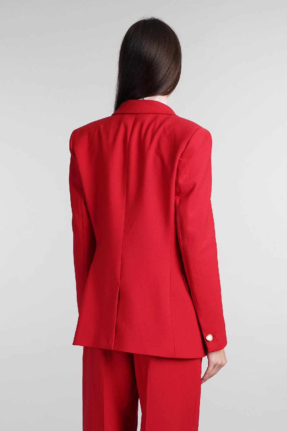 Deliberti Casablanca Blazer in lana rossa cod. 409063 - Deliberti The Luxury Shopping Sconto