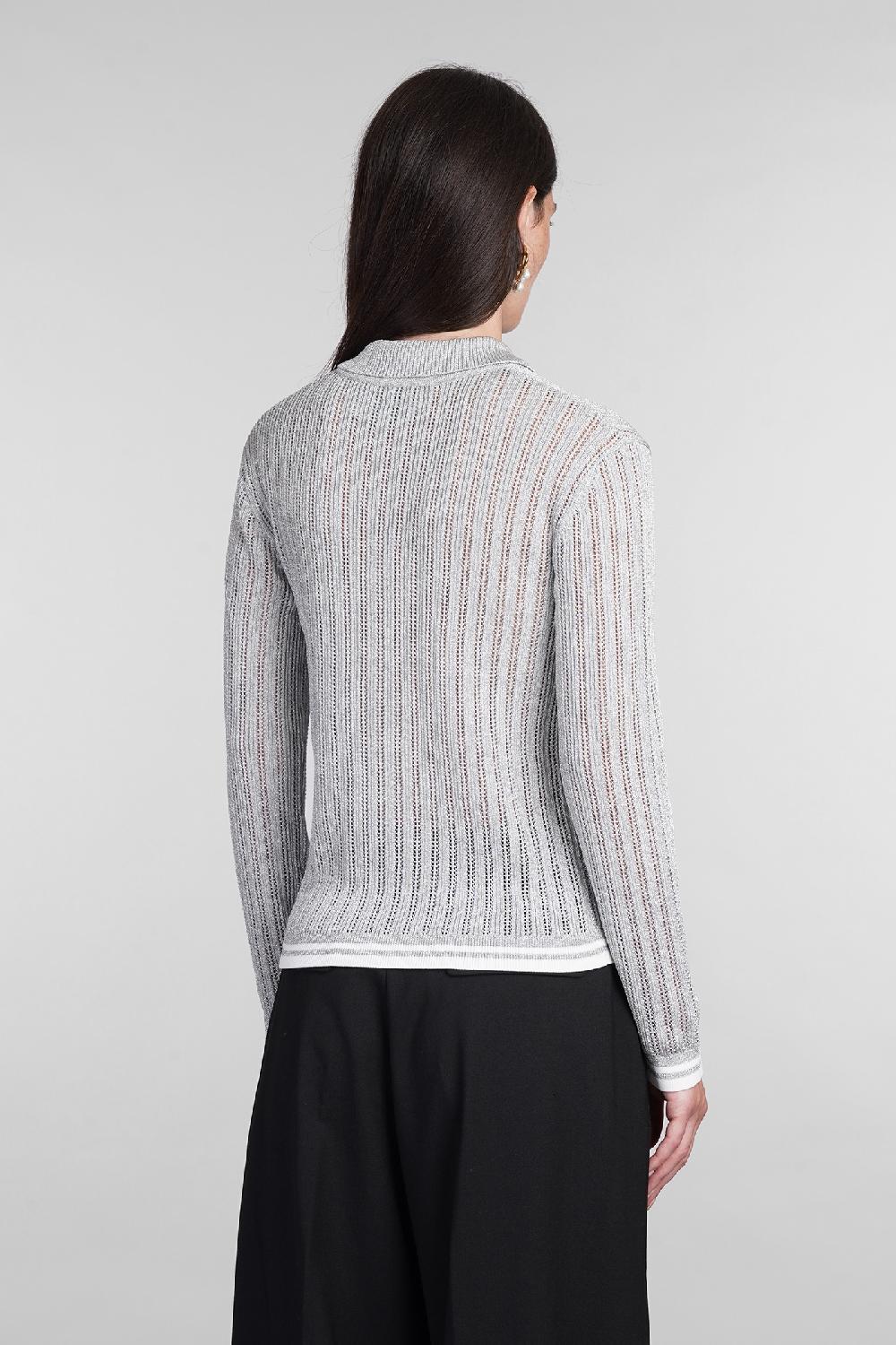 Deliberti Casablanca Polo in viscosa grigia cod. 405000 - Deliberti The Luxury Shopping Qualità