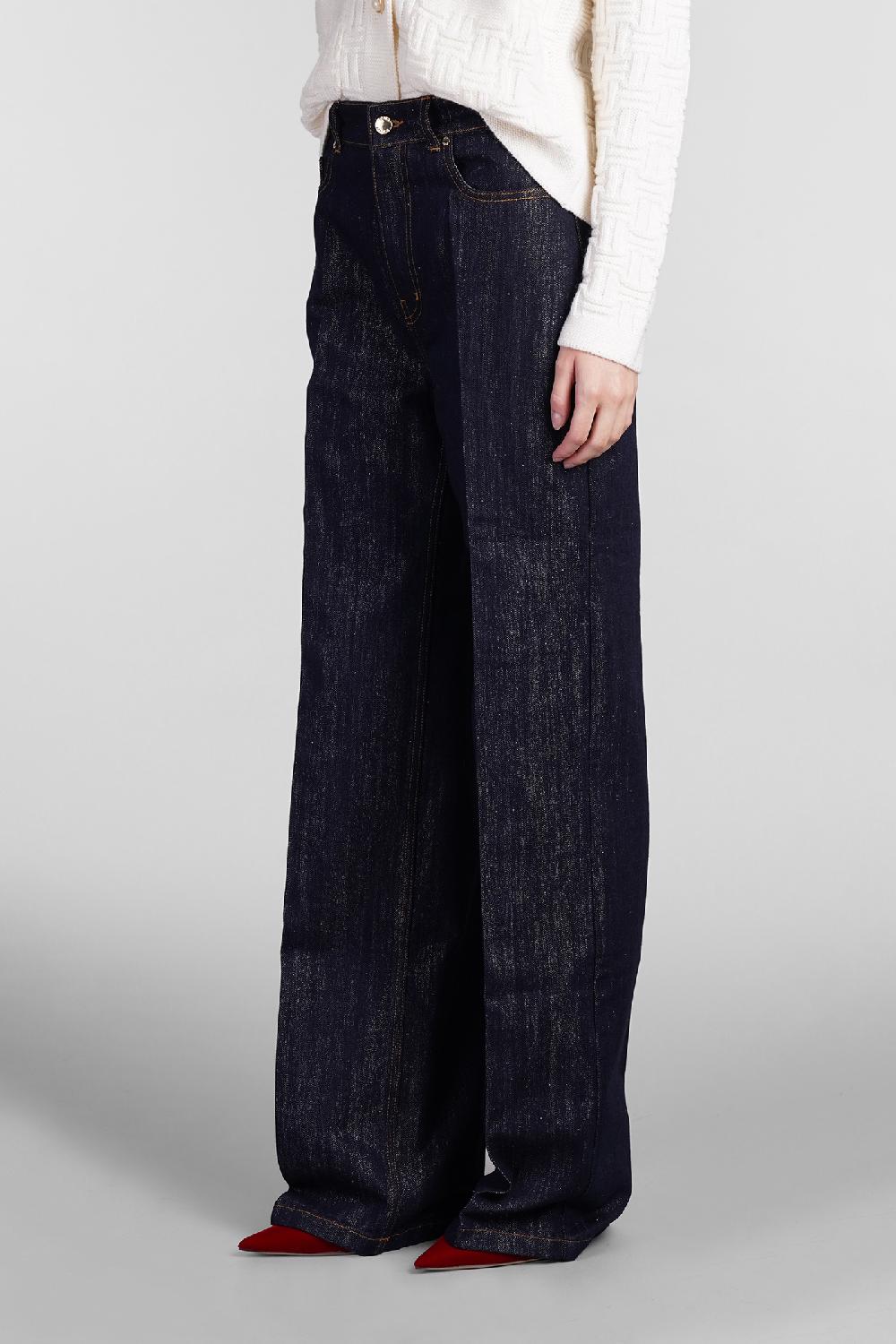 Deliberti Casablanca Jeans in denim blu cod. 409065 - Deliberti The Luxury Shopping Outlet