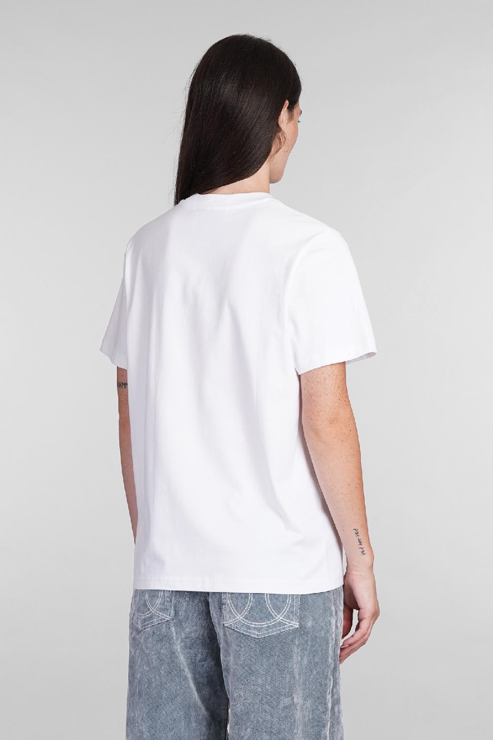 Deliberti Casablanca T-shirt in cotone bianco cod. 403114 - Deliberti The Luxury Shopping Pezzi Unici