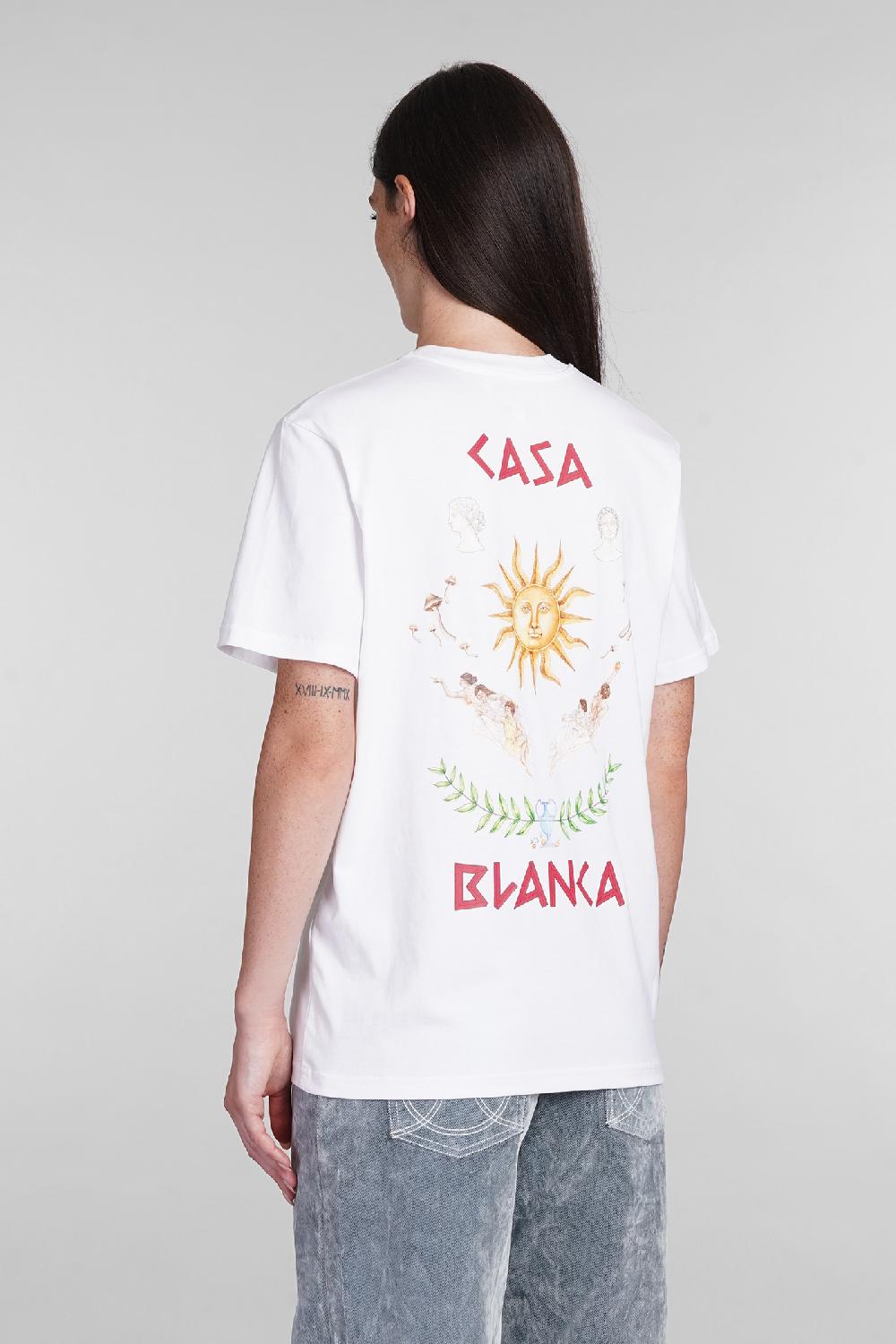 Deliberti Casablanca T-shirt in cotone bianco cod. 403116 - Deliberti The Luxury Shopping Qualità Garantita