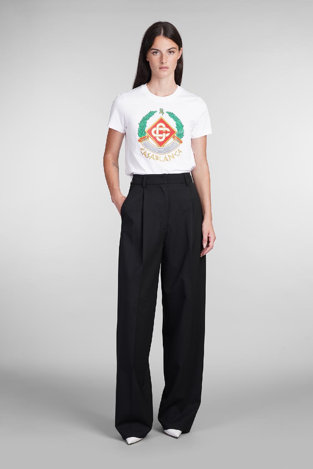 Deliberti Casablanca T-shirt in cotone bianco cod. 403117 - Deliberti The Luxury Shopping Negozi Online