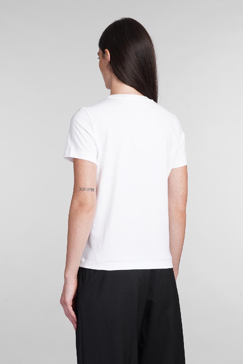 Deliberti Casablanca T-shirt in cotone bianco cod. 403117 - Deliberti The Luxury Shopping Negozi Online