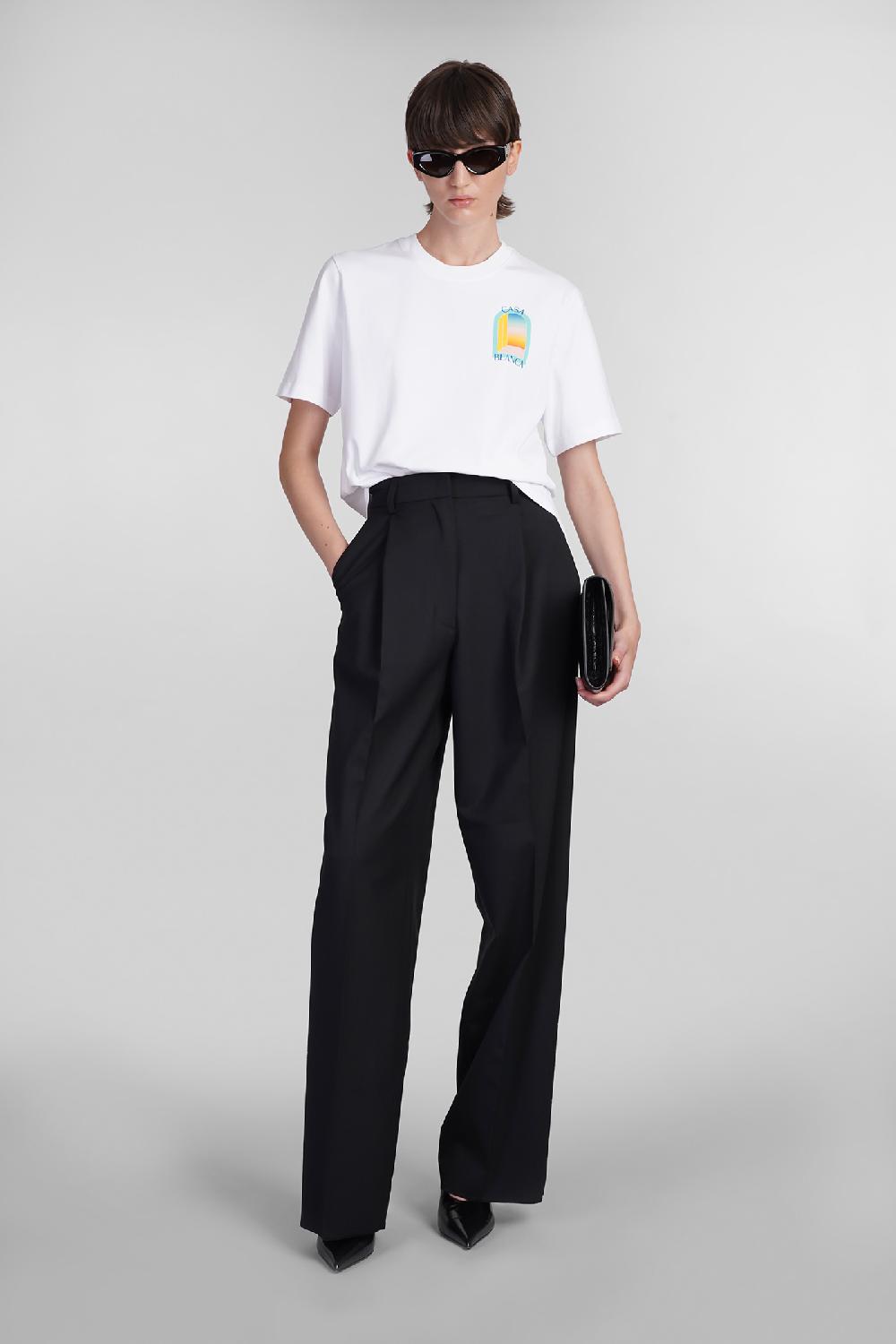 Deliberti Casablanca T-shirt in cotone bianco cod. 402434 - Deliberti The Luxury Shopping Acquista Ora