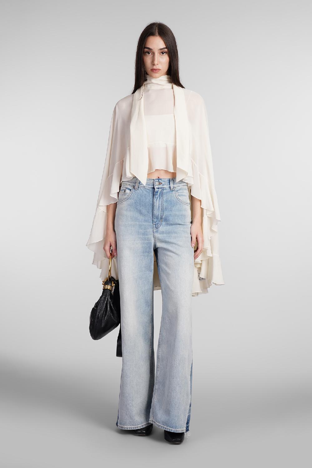 Deliberti Chloé Jeans in denim blu cod. 409047 - Deliberti The Luxury Shopping Consegna Veloce