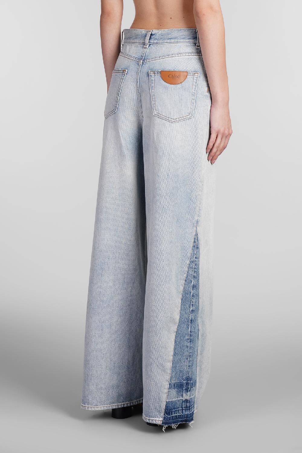 Deliberti Chloé Jeans in denim blu cod. 409047 - Deliberti The Luxury Shopping Consegna Veloce