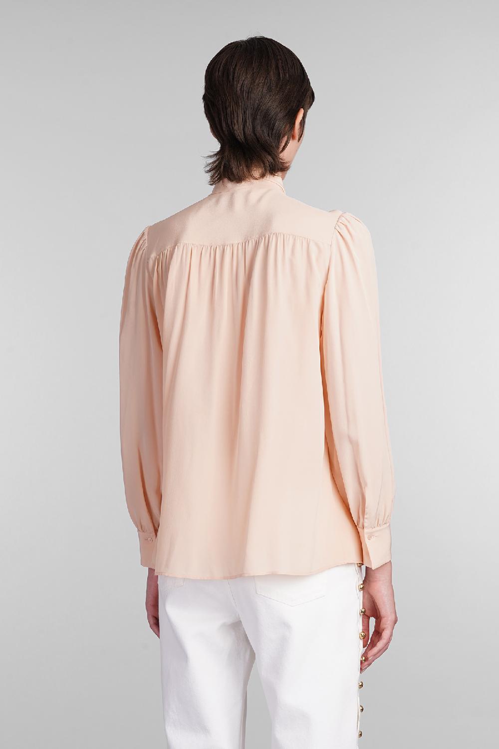 Deliberti Chloé Camicia in seta rosa cod. 404206 - Deliberti The Luxury Shopping Novità