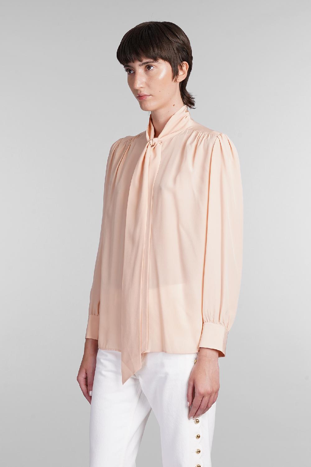 Deliberti Chloé Camicia in seta rosa cod. 404206 - Deliberti The Luxury Shopping Novità