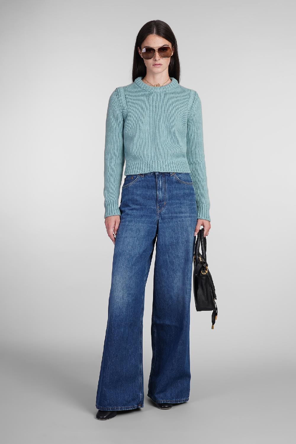 Deliberti Chloé Maglia in lana verde cod. 404208 - Deliberti The Luxury Shopping Sconto