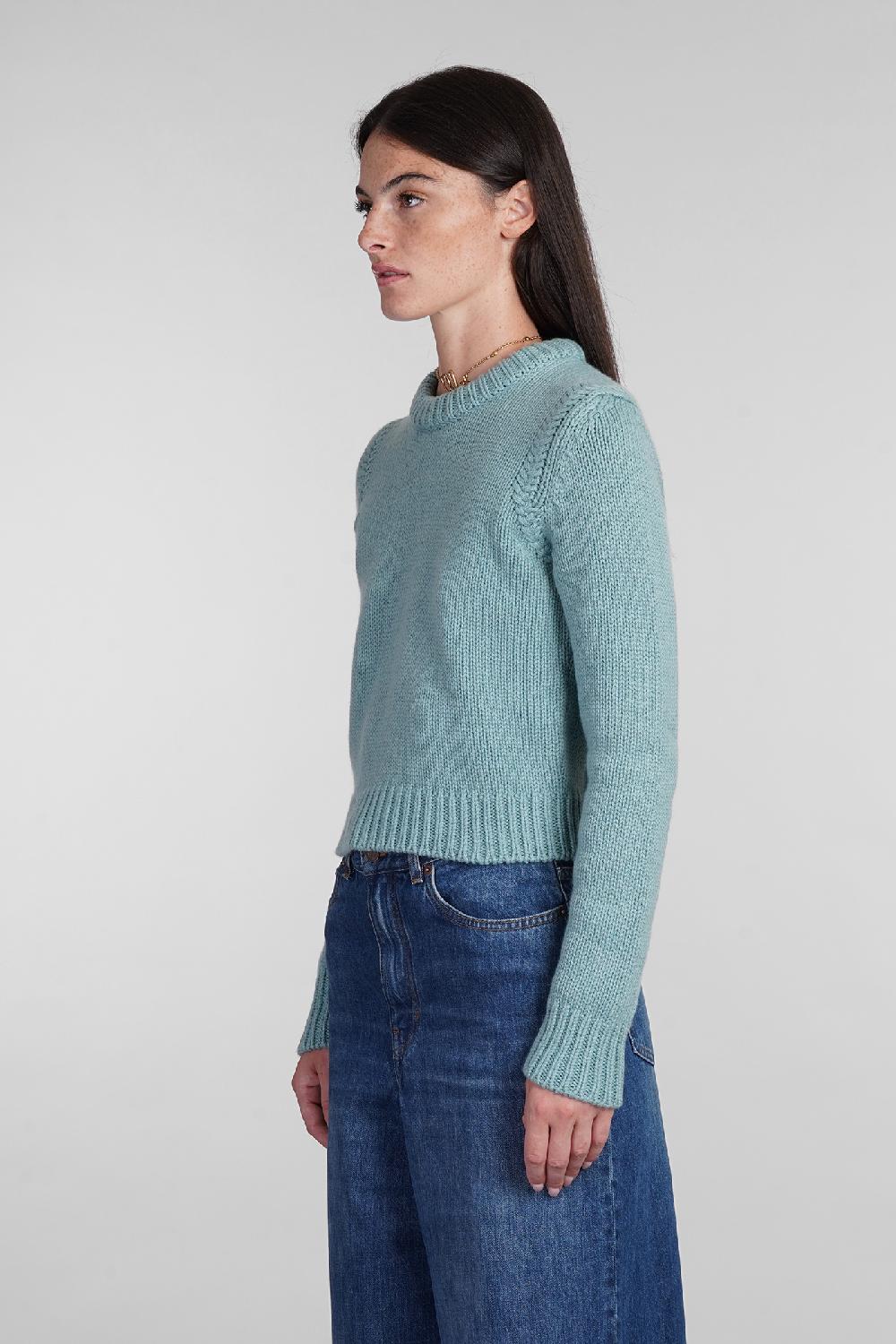 Deliberti Chloé Maglia in lana verde cod. 404208 - Deliberti The Luxury Shopping Sconto