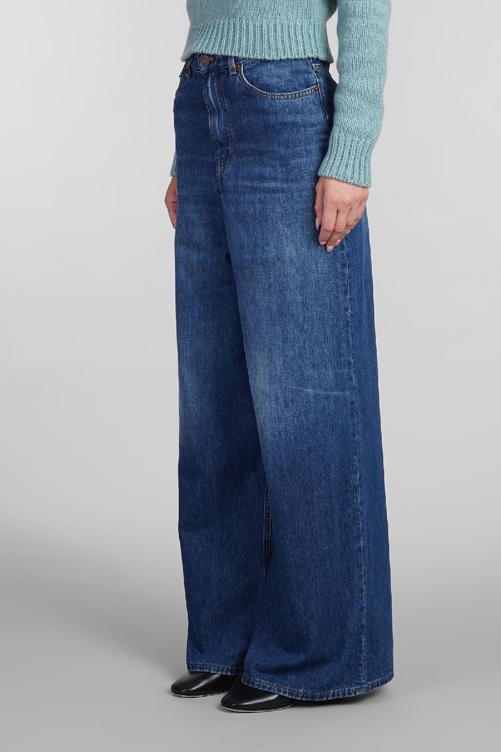 Deliberti Chloé Jeans in denim blu cod. 404210 - Deliberti The Luxury Shopping Online
