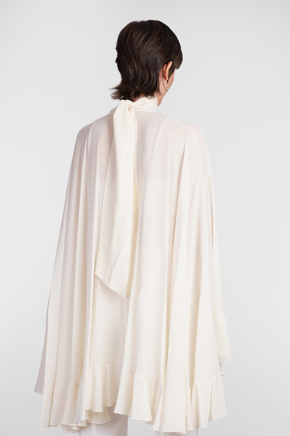 Deliberti Chloé Blusa in seta beige cod. 406244 - Deliberti The Luxury Shopping Shopping online