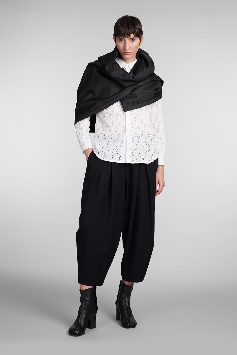 Deliberti Comme des Garcons Camicia in nylon bianco cod. 407125 - Deliberti The Luxury Shopping Vendite Flash