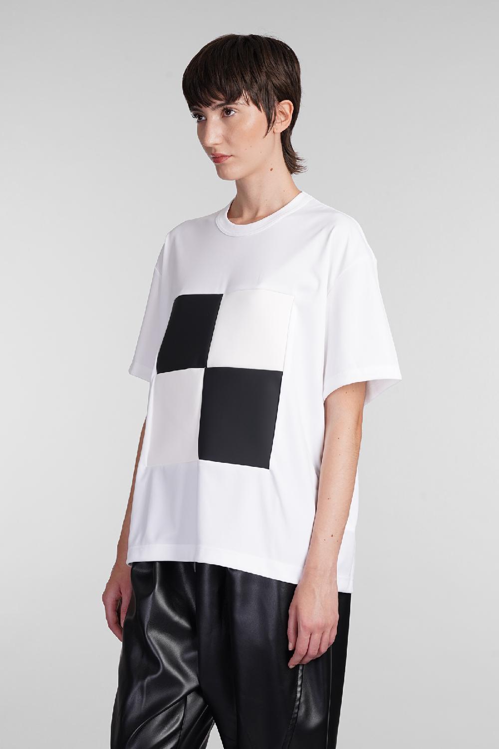 Deliberti Comme des Garcons T-shirt in cotone bianco cod. 407129 - Deliberti The Luxury Shopping Nuova