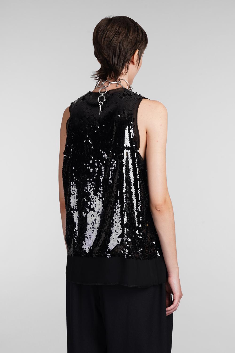 Deliberti Comme des Garcons Topwear in poliestere nero cod. 406923 - Deliberti The Luxury Shopping Italia