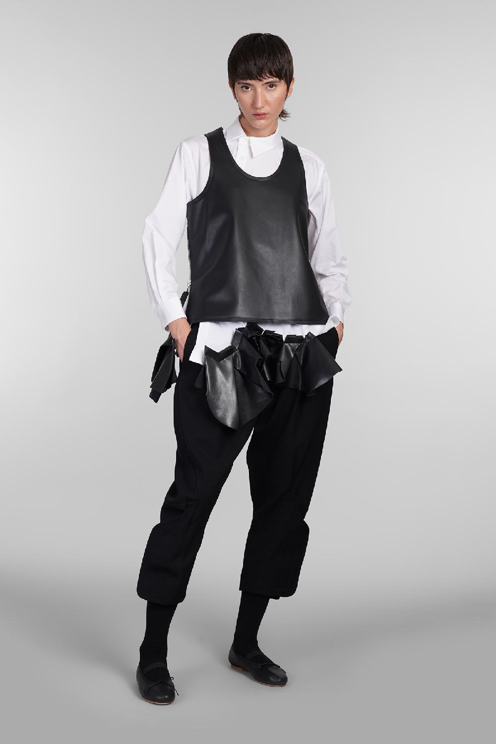 Deliberti Comme des Garcons Pantalone in lana nera cod. 406924 - Deliberti The Luxury Shopping 2025