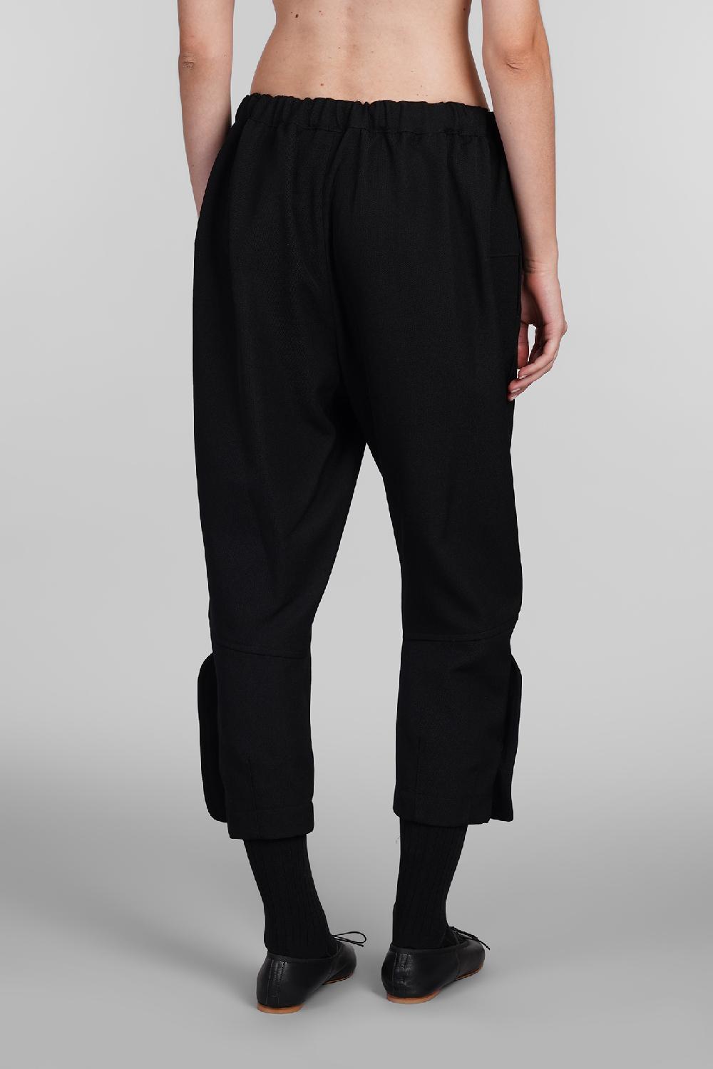 Deliberti Comme des Garcons Pantalone in lana nera cod. 406924 - Deliberti The Luxury Shopping 2025