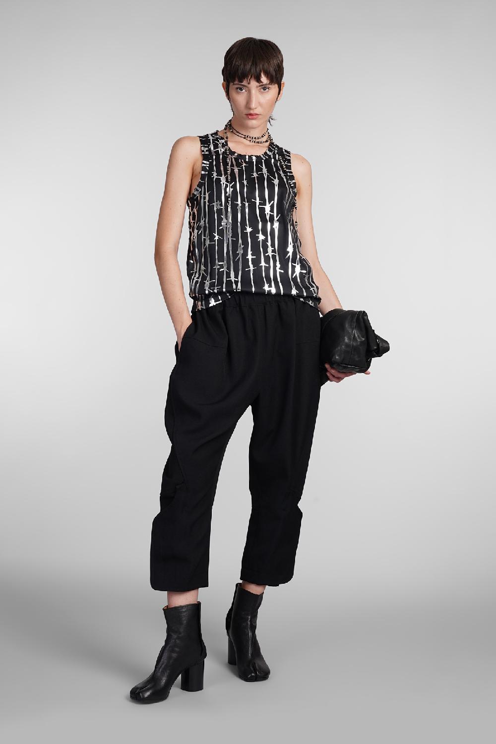 Deliberti Comme des Garcons Topwear in poliestere nero cod. 406927 - Deliberti The Luxury Shopping Qualità