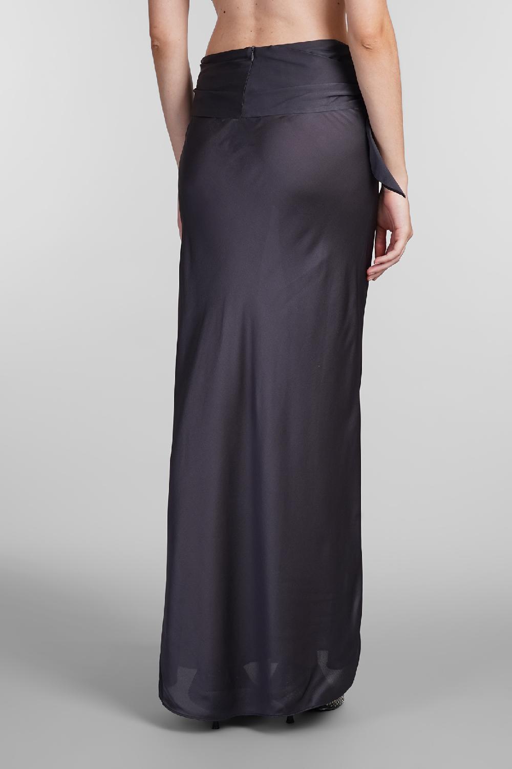Deliberti Christopher Esber Gonna in seta grigia cod. 407682 - Deliberti The Luxury Shopping Acquista Ora