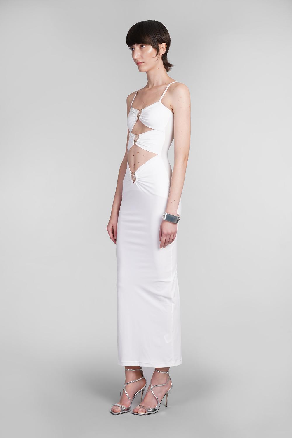 Deliberti Christopher Esber Abito in poliammide bianca cod. 402359 - Deliberti The Luxury Shopping Sottocosto
