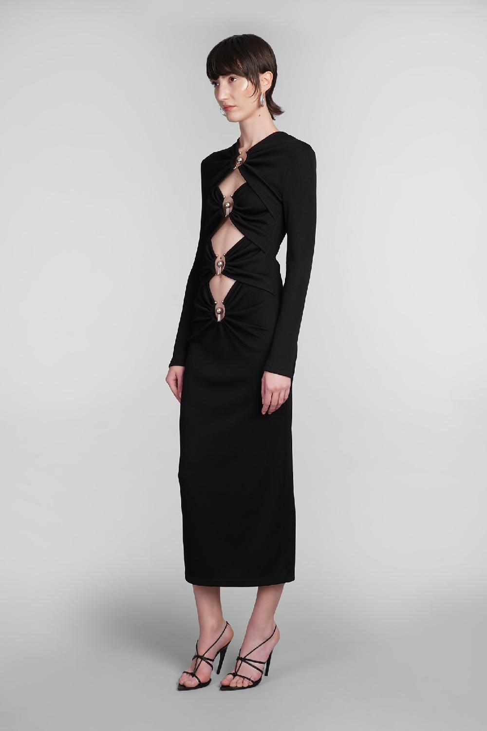 Deliberti Christopher Esber Abito in poliestere nero cod. 402361 - Deliberti The Luxury Shopping Novità