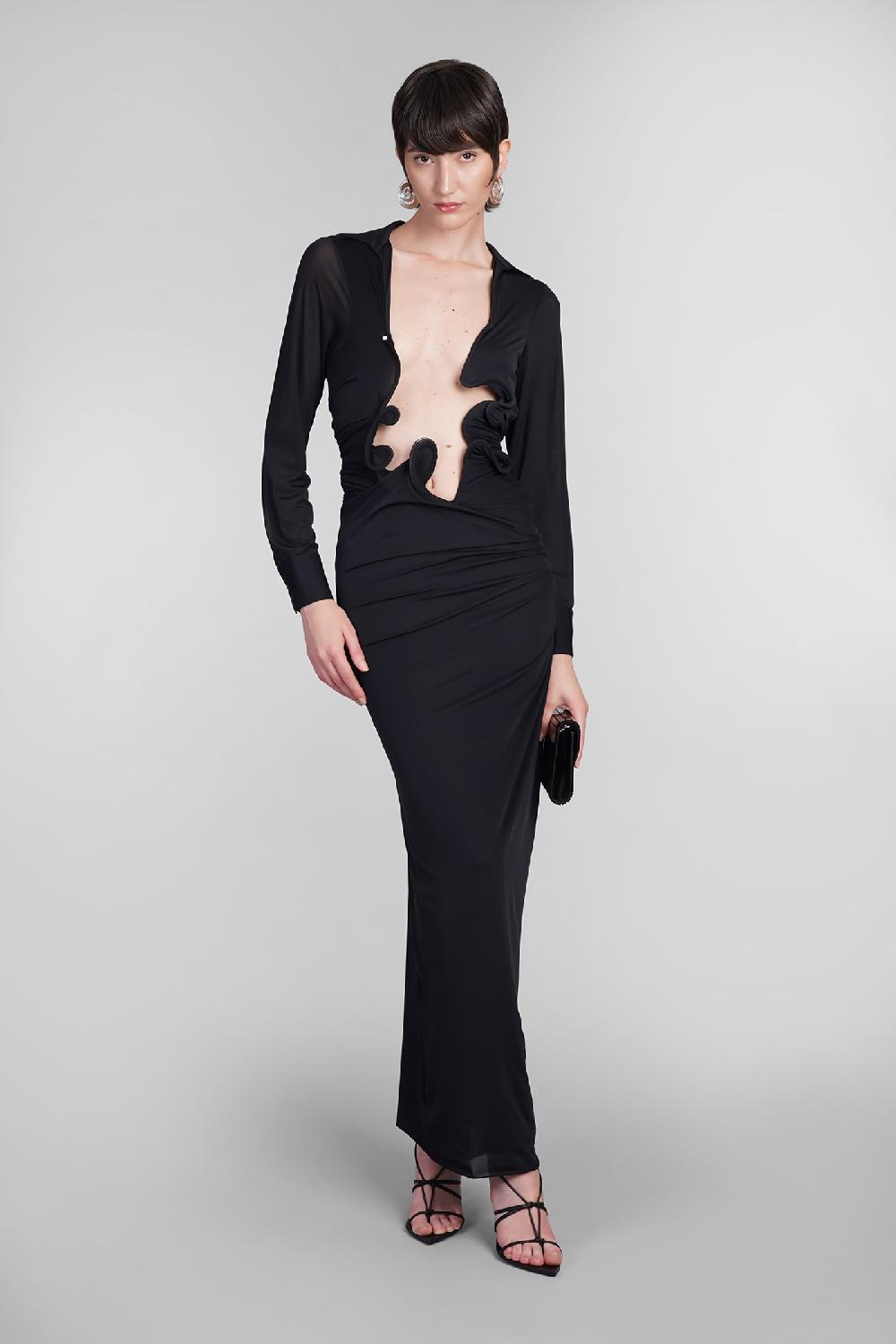 Deliberti Christopher Esber Abito in poliammide nera cod. 402364 - Deliberti The Luxury Shopping Offerta