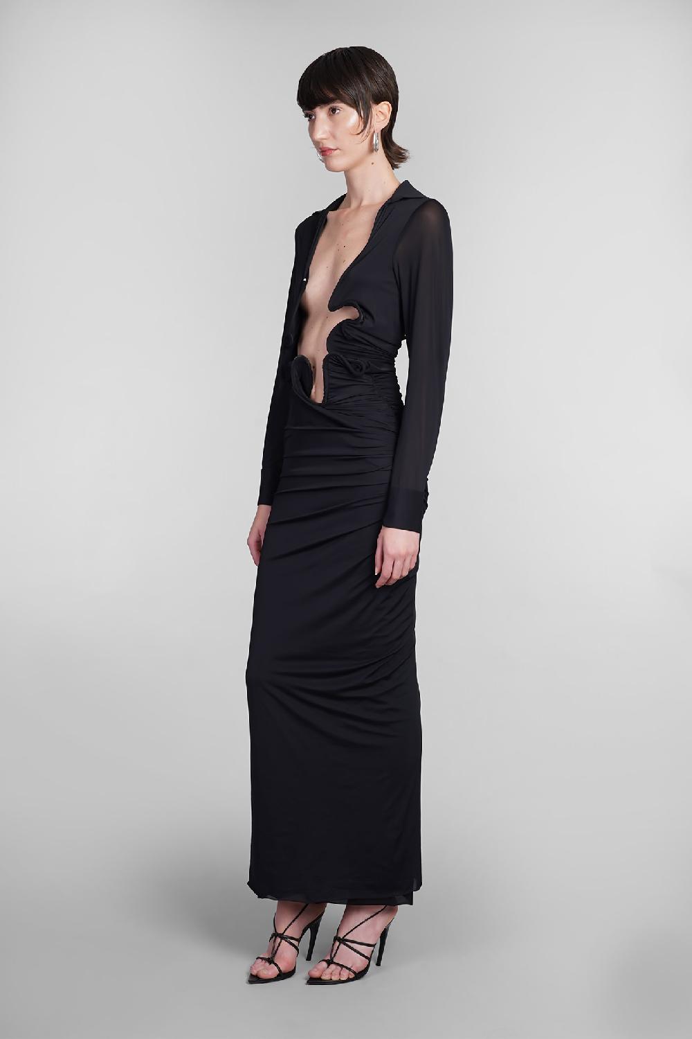 Deliberti Christopher Esber Abito in poliammide nera cod. 402364 - Deliberti The Luxury Shopping Offerta
