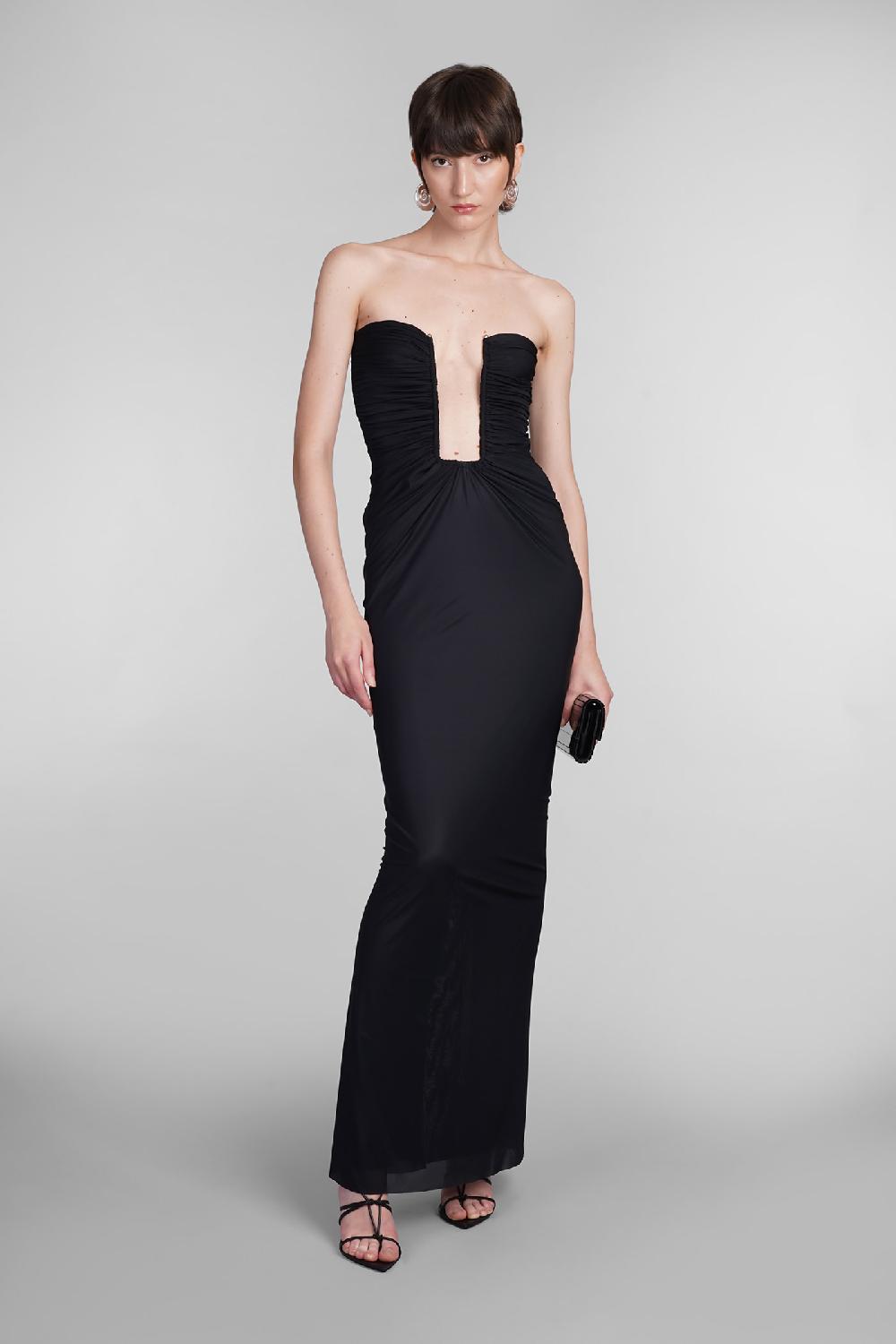 Deliberti Christopher Esber Abito in viscosa nera cod. 402376 - Deliberti The Luxury Shopping Vendita Economica
