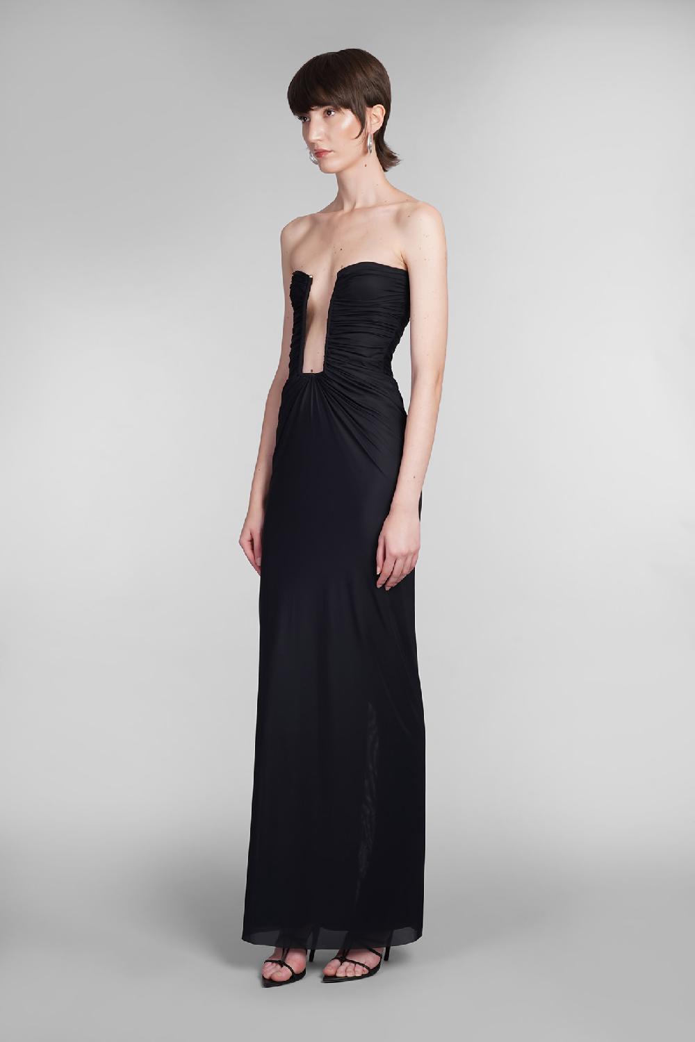 Deliberti Christopher Esber Abito in viscosa nera cod. 402376 - Deliberti The Luxury Shopping Vendita Economica